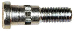 Dorman - 1/2-20 Serrated Bolt Wheel Stud - 5/8" Knurl, 2" OAL, 7/8" Shoulder Length - Benchmark Tooling