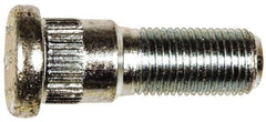 Dorman - 1/2-20 Serrated Bolt Wheel Stud - 0.621" Knurl, 1-5/8" OAL, 17/32" Shoulder Length - Benchmark Tooling