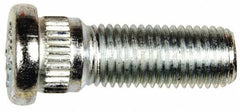 Dorman - M12-1.5 Serrated Bolt Wheel Stud - 14.22mm Knurl, 37mm OAL, 8mm Shoulder Length - Benchmark Tooling