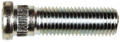 Dorman - M12-1.5 Serrated Bolt Wheel Stud - 12.73mm Knurl, 41.5mm OAL, 8mm Shoulder Length - Benchmark Tooling