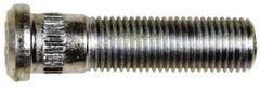 Dorman - 7/16-20 Serrated Bolt Wheel Stud - 0.475" Knurl, 1-3/4" OAL, 27/64" Shoulder Length - Benchmark Tooling