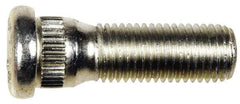 Dorman - M12-1.5 Serrated Bolt Wheel Stud - 14.2mm Knurl, 40mm OAL, 8mm Shoulder Length - Benchmark Tooling