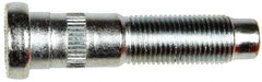 Dorman - 9/16-18 Serrated Bolt Wheel Stud - 0.62" Knurl, 2-5/8" OAL, 1" Shoulder Length - Benchmark Tooling
