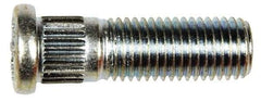 Dorman - M12-1.5 Serrated Bolt Wheel Stud - 12.5mm Knurl, 39.5mm OAL, 11.5mm Shoulder Length - Benchmark Tooling