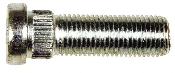 Dorman - M14-1.5 Serrated Bolt Wheel Stud - 16mm Knurl, 45.5mm OAL, 8.5mm Shoulder Length - Benchmark Tooling