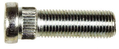 Dorman - M14-1.5 Serrated Bolt Wheel Stud - 16mm Knurl, 45.5mm OAL, 8.5mm Shoulder Length - Benchmark Tooling