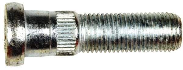 Dorman - M14-1.5 Serrated Bolt Wheel Stud - 16mm Knurl, 54.5mm OAL, 17.5mm Shoulder Length - Benchmark Tooling