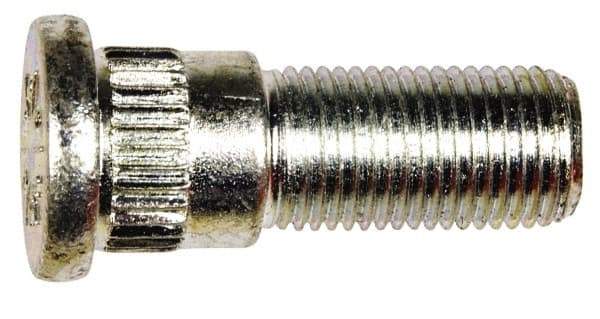 Dorman - 1/2-20 Serrated Bolt Wheel Stud - 0.618" Knurl, 1-15/32" OAL, 31/64" Shoulder Length - Benchmark Tooling