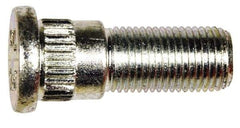 Dorman - 1/2-20 Serrated Bolt Wheel Stud - 0.618" Knurl, 1-15/32" OAL, 31/64" Shoulder Length - Benchmark Tooling