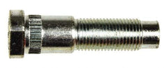 Dorman - 1/2-20 Serrated Bolt Wheel Stud - 0.585" Knurl, 2" OAL, 3/4" Shoulder Length - Benchmark Tooling