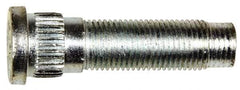 Dorman - 1/2-20 Serrated Bolt Wheel Stud - 0.615" Knurl, 1-31/32" OAL, 17/32" Shoulder Length - Benchmark Tooling