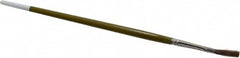 Wooster Brush - Ox Hair Artist's Paint Brush - 1/8" Wide, 11/16" Bristle Length, 6-3/4" Plastic Handle - Benchmark Tooling