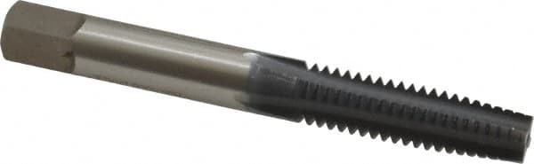 OSG - 5/16-18 UNC 3B 4 Flute elektraLUBE Finish High Speed Steel Straight Flute Standard Hand Tap - Taper, Right Hand Thread, 2-23/32" OAL, 1-1/8" Thread Length, H3 Limit - Exact Industrial Supply