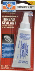 Permatex - 50 mL Tube, White, Paste High Strength Threadlocker - Series 565 - Benchmark Tooling