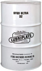 Lubriplate - 55 Gal Drum, ISO 32, SAE 10, Air Compressor Oil - -8°F to 375°, 160 Viscosity (SUS) at 100°F, 46 Viscosity (SUS) at 210°F - Benchmark Tooling