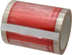 Nifty Products - 333 Piece, 5" Long x 5" Wide, Tape Roll - Packing Slip Enclosed, Clear with Red Border - Benchmark Tooling