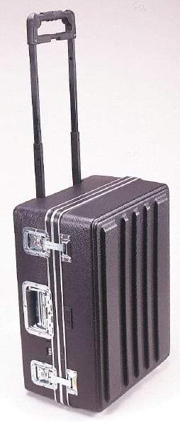 Platt - 19-1/2" Wide x 13-3/4" High, Shipping/Travel Case - Black, Polyethylene - Benchmark Tooling