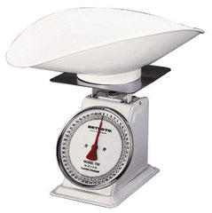 Detecto - 100 Lb. Capacity, Analog Dial Portion Control Scale - 4 Lb. Graduation, 11-1/2 x 11-1/2" Platform - Benchmark Tooling