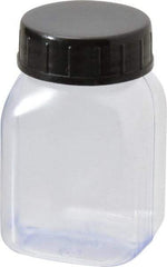 Dynalon Labware - 50 mL Wide-Mouth Bottle - PVC, Clear, 2.36" High x 0.98" Diam, 0.98" Cap - Benchmark Tooling