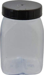 Dynalon Labware - 200 mL Wide-Mouth Bottle - PVC, Clear, 3.42" High x 1.69" Diam, 1.69" Cap - Benchmark Tooling