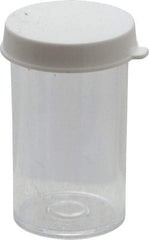 Dynalon Labware - 7 Drams Vial - Polystyrene, Clear, 2" High x 1" Diam, 3/4" Cap - Benchmark Tooling