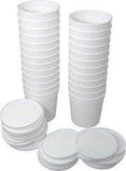 Dynalon Labware - 16 oz Disposable Container - PPCO, White, 3-5/8" High x 2-3/4" Diam, 3/4" Cap - Benchmark Tooling