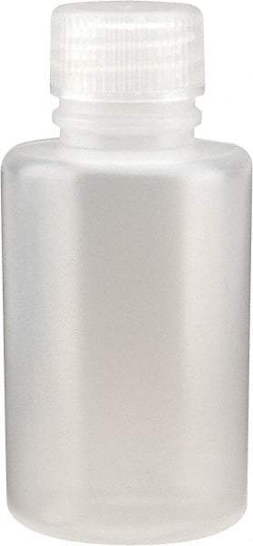 Dynalon Labware - 125 mL Narrow-Mouth Bottle - Polyethylene, Translucent, 4.06" High x 4.06" Diam, 3/4" Cap - Benchmark Tooling