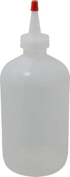 Dynalon Labware - 500 mL Dispensing Bottle - Polyethylene, Translucent, 7-3/4" High x 3" Diam, 3/4" Cap - Benchmark Tooling