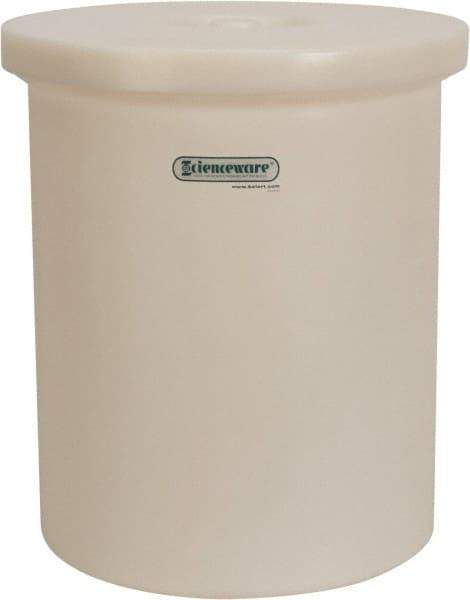 Bel-Art - 15 Gal Jar - Polyethylene, Translucent, 20-1/2" High, 3/4" Cap - Benchmark Tooling