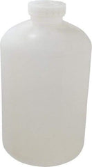 Bel-Art - 2 Gal Wide-Mouth Bottle - Polypropylene, Translucent, 13.1" High x 7.4" Diam, 3/4" Cap - Benchmark Tooling