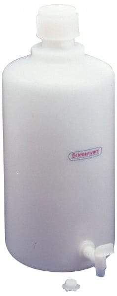 Bel-Art - 5 Gal Carboy - Polyethylene, White, 83mm Cap - Benchmark Tooling