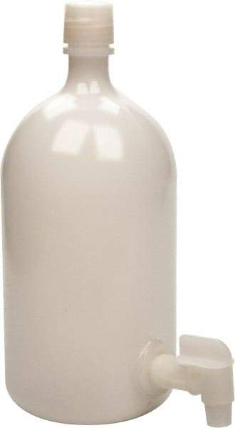 Bel-Art - 1 Gal Carboy - Polyethylene, White, 38mm Cap - Benchmark Tooling