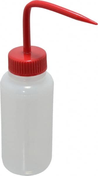 Bel-Art - 8 oz Wide-Mouth Bottle - Polyethylene, Translucent, 43mm Cap - Benchmark Tooling