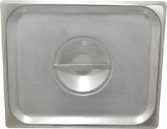 VOLLRATH - 12.8" Long x 10.4" Wide, Rectangular Stainless Steel Lid - Use with Food Pan - Benchmark Tooling