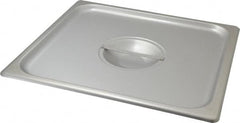 VOLLRATH - 13.9" Long x 12.9" Wide, Rectangular Stainless Steel Lid - Use with Food Pan - Benchmark Tooling