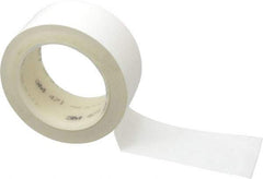 3M - White Solid Color Vinyl Tape - 2" Wide x 108' Long x 5.2 mil Thick, General Traffic - Benchmark Tooling