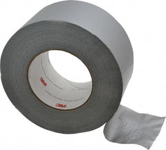 3M - 3" x 55m Silver Duct Tape - 9 mil, Rubber Adhesive, Polyethylene Film Backing, 25 Lb/ln Tensile Strength, 200°F Max, Series 3939 - Benchmark Tooling