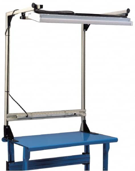 Qualtech - Workbench & Workstation Power Bar - Use with Hubbell 5' Workbenches - Benchmark Tooling