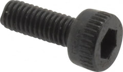 Made in USA - M3x0.50 Metric Coarse Hex Socket Drive, Socket Cap Screw - Grade 12.9 Alloy Steel, Black Oxide Finish, Fully Threaded, 8mm Length Under Head - Benchmark Tooling