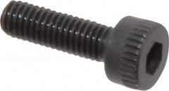 Made in USA - M3x0.50 Metric Coarse Hex Socket Drive, Socket Cap Screw - Grade 12.9 Alloy Steel, Black Oxide Finish, Fully Threaded, 10mm Length Under Head - Benchmark Tooling