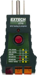 Extech - Receptacle Tester with GFCI - Benchmark Tooling