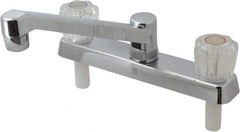 B&K Mueller - Deck Plate Mount, Kitchen Faucet without Spray - Two Handle, Knob Handle, Standard Spout - Benchmark Tooling