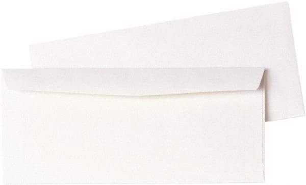 Quality Park - 9-1/2" Long x 4" Wide Gummed Flap Plain White Envelope - 24 Lb Paper Weight - Benchmark Tooling