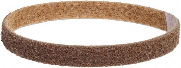 Norton - 3/4" Wide x 20-1/2" OAL, Aluminum Oxide Abrasive Belt - Aluminum Oxide, Coarse, Nonwoven, Cloth Backing - Benchmark Tooling