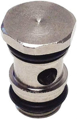 Legris - M5x0.8 Metric, Nickel Plated Brass Push-to-Connect Tube Single Banjo Bolt - 290 Max psi, Tube to Metric Thread Connection, Buna-N O-Ring - Benchmark Tooling