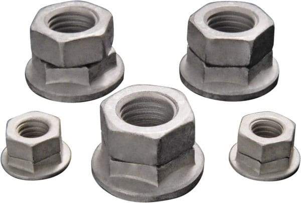 DISC-LOCK - M14x1.50 Metric Fine Class 10 Steel Free Spinning Hex Lock Nut - 21mm High, Magni 565 Finish - Benchmark Tooling