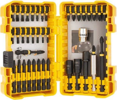 DeWALT - 40 Piece, Magnetic Hex Handle, Insert Bit Set - #1 to #3 - Benchmark Tooling