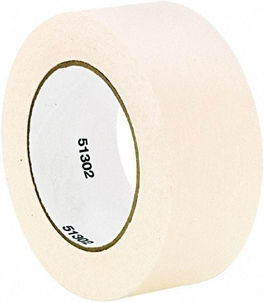 UNIVERSAL - 2" Wide x 60 Yd Long Tan Paper Masking Tape - Series UNV51302 - Benchmark Tooling