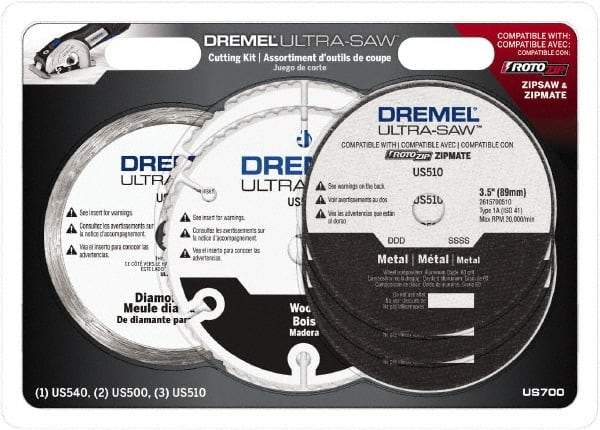 Dremel - Rotary Cut-Off Wheel Set - Use with Ultra Saw - Benchmark Tooling