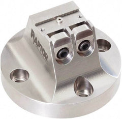 Raptor Workholding - 3/4" Jaw Width, 3" High x 4.97" Wide Dovetail Vise - For Use with 4 & 5 Axis Workholding Systems - Benchmark Tooling